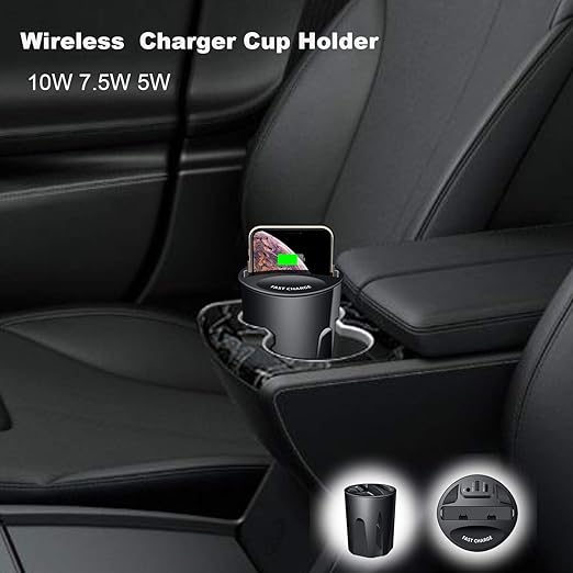 HomeHaul Bazaar-Wireless car charger cup holder