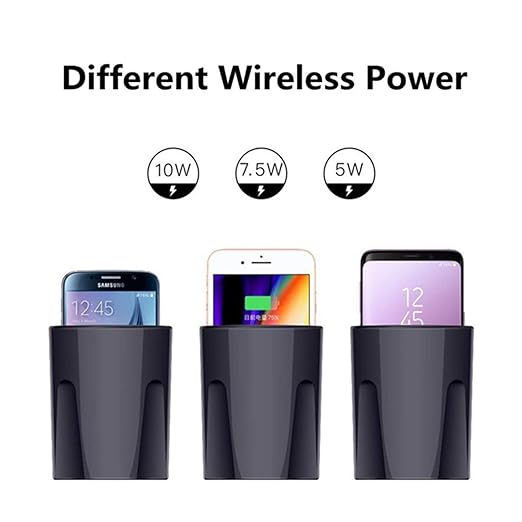 HomeHaul Bazaar-Wireless car charger cup holder