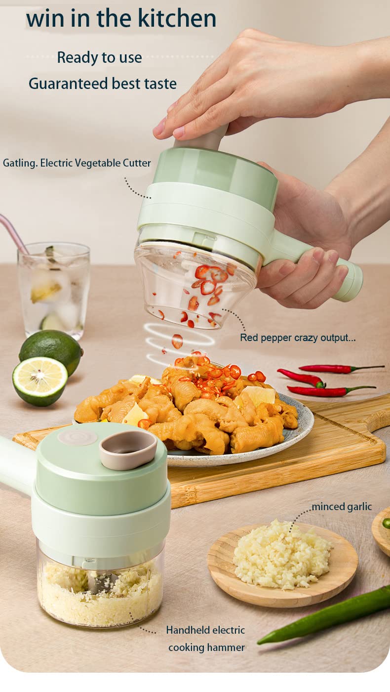HomeHaul Bazaar-5 in 1 Handheld Electric Vegetable chopper