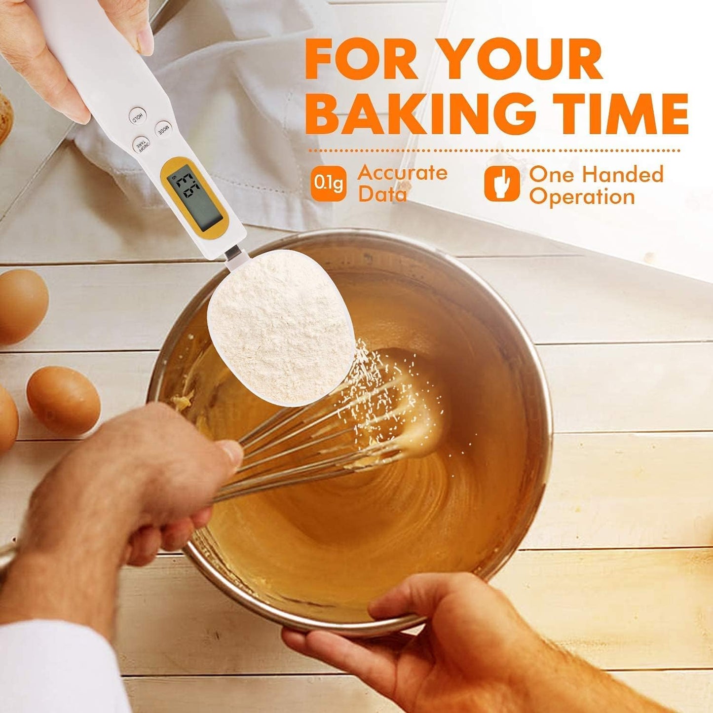HomeHaul Bazaar-Measuring Spoon with Electronic Scale