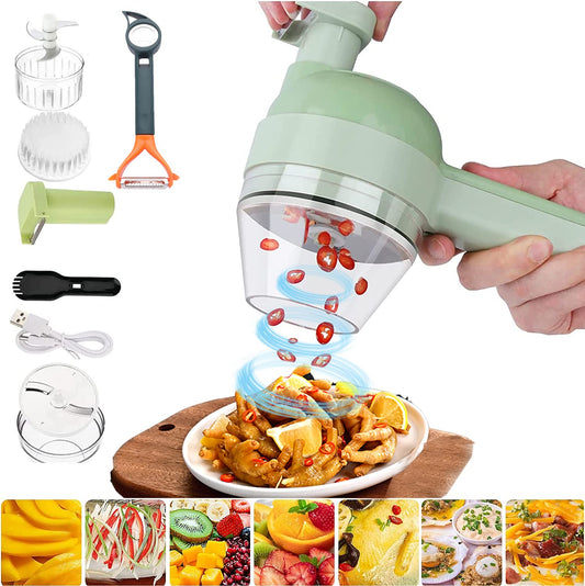 HomeHaul Bazaar-5 in 1 Handheld Electric Vegetable chopper