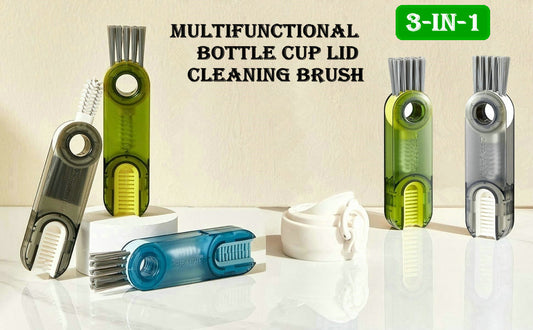 Acrylonitrile Butadiene Styrene Handle 3 In 1 cleaning brush