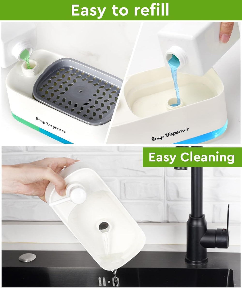 HomeHaul Bazaar-Dual Soap Dispenser