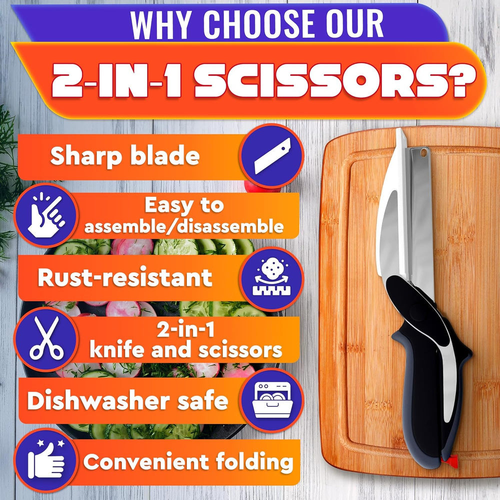 HomeHaul Bazaar-QuickChop Kitchen Scissors