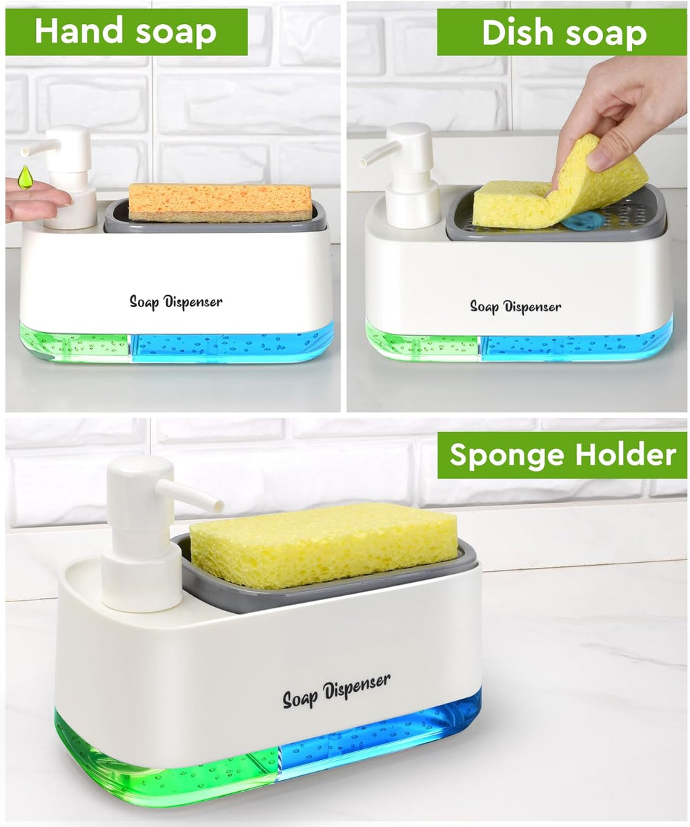 HomeHaul Bazaar-Dual Soap Dispenser