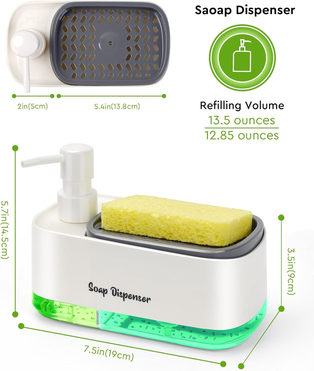 HomeHaul Bazaar-Dual Soap Dispenser