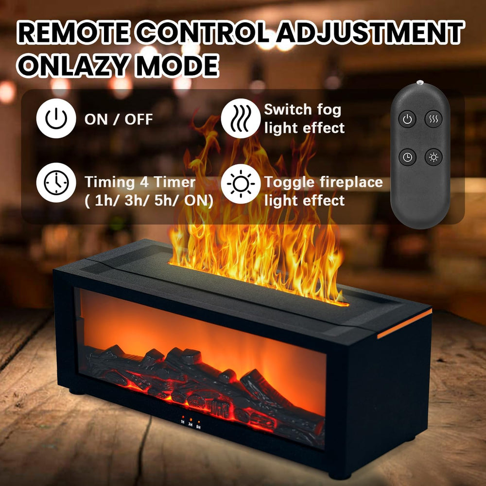 HomeHaul Bazaar-Cozy Flame Mist Humidifier